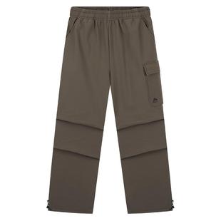 361运动裤工装裤女2025秋冬雨屏防泼水绒里长裤加绒直筒阔腿裤女