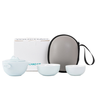 定制功夫旅游茶具户外旅行一壶二杯小套装便携式收纳包泡茶壶茶杯