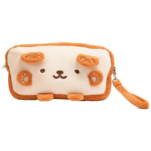 极想任天堂Switch收纳包OLED保护包毛绒包单肩包手拿斜挎包通勤可爱卡通女生狗狗吐司ns版主机游戏机配件新品