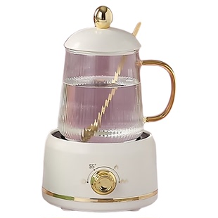 迷你养生壶便携智能恒温煮茶器办公室家用600ML多功能小型电炖杯