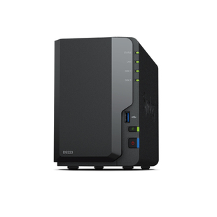 【 免费技术支持】Synology群晖 DS223 双盘位 NAS网络存储文件服务器私有云盘