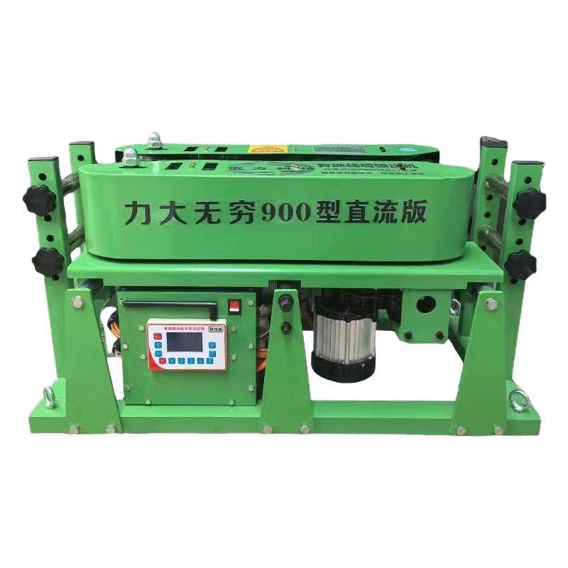 DSJ-180电缆输送机桥架放缆敷设机 大功率智能遥控调速牵引放线机