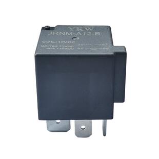 灭弧大宽脚40A80A汽车继电器高压强磁5v12v24v36v48v60v72v84v96v