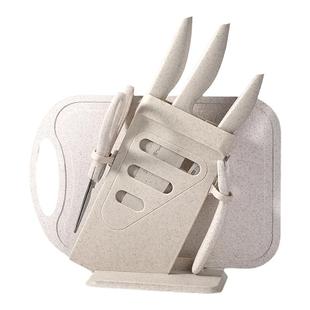 德系婴儿辅食刀具套装组合家用切菜刀菜板二合一厨房宝宝专用工具