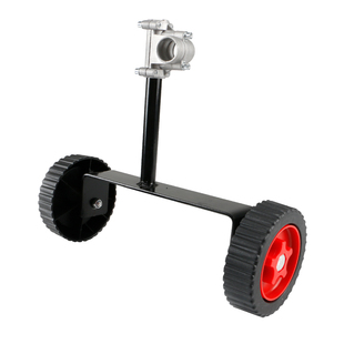 背负式侧挂式汽油割草机手扶支撑架便携式电动打草机辅助轮支撑轮