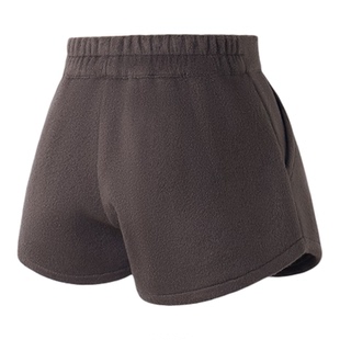 毛呢短裤女童秋冬季2026小金扣儿童靴裤外穿宝宝休闲打底裤呢子裤