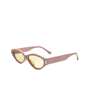 THE OWNER/ 入戏 墨镜女士猫眼金属爪子小巧时尚镜片经典圈型眼镜