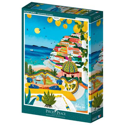 现货 法国 Pieces and Peace 进口拼图 意大利 波西塔诺 1000片