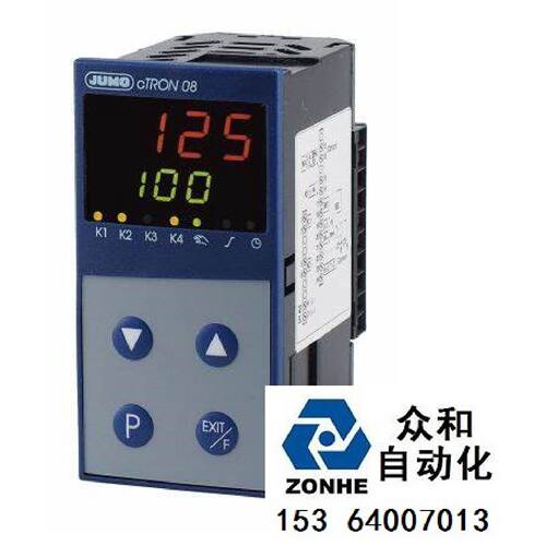 议价JUMO TN:00495655 久茂温控仪 cTron 08 702072/8-1130-23-00