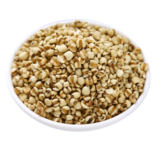 炒薏米500g麦炒熟薏米仁中药材贵州薏苡仁搭炒赤小豆白扁豆茯苓