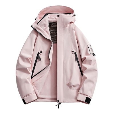 高级感巨好看的小个子冲锋衣外套