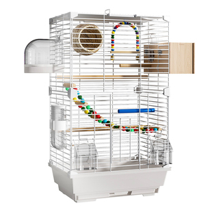 鸟笼鹦鹉笼子专用家用新型豪华别墅防溅虎皮珍珠鸟玄凤大号生态笼