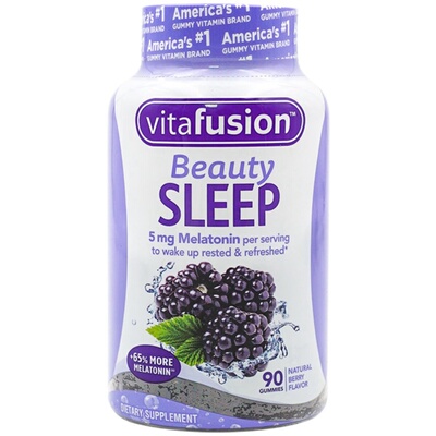 美国vitafusion褪黑素软糖