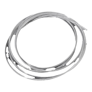 磨床耐磨钢丝绳4/5mm钢丝绳子618手摇磨床配件大全研磨绳不锈钢索