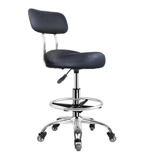 加高款椅子靠背升降转椅滑轮厨房炒菜做饭收银前台专用理发师凳子