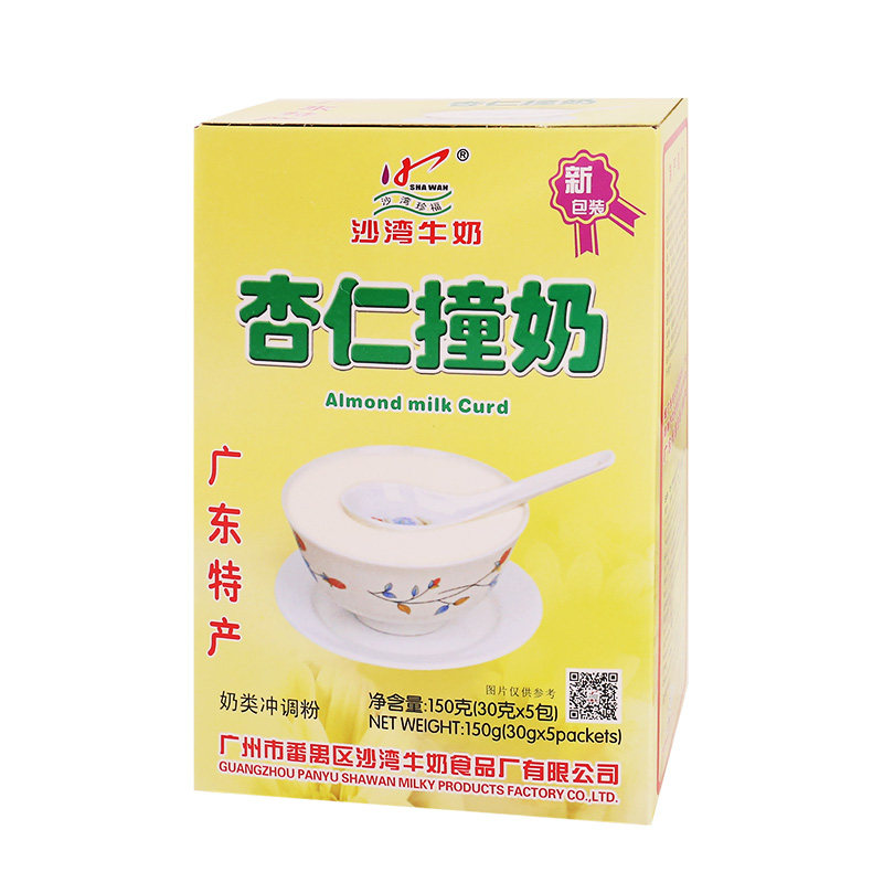 沙湾珍福杏仁撞奶150g休闲饮品