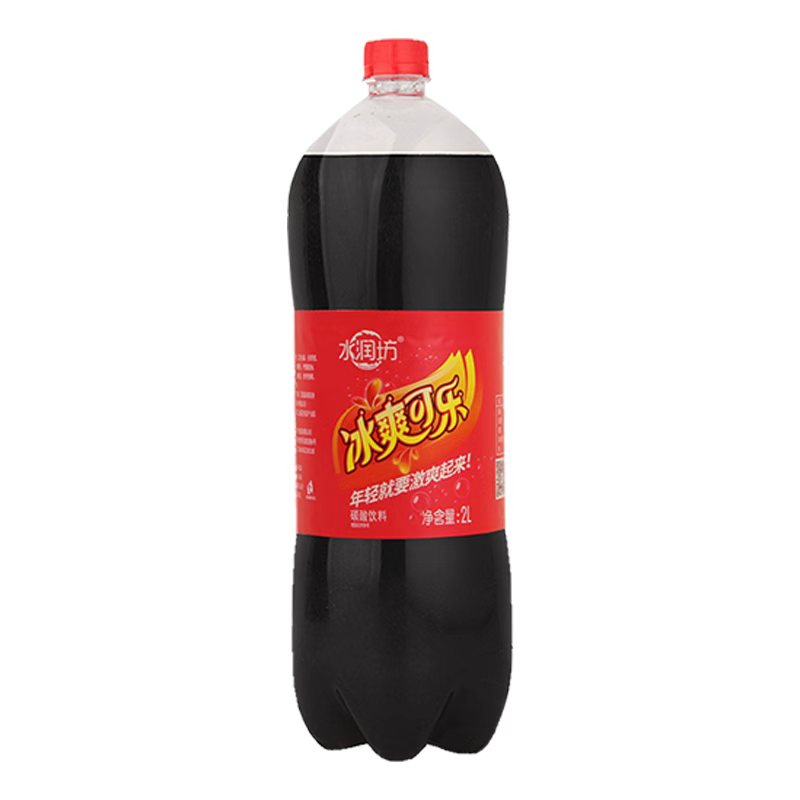 水润坊冰爽可乐2L整箱  酒席婚宴促销国产品牌大瓶装碳酸饮料