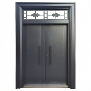 成都别墅大门进户门双开门庭院门防盗门对开门农村自建房大门