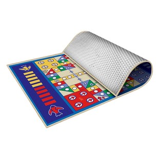 大富翁飞行棋二合一地毯式超大号成人儿童益智玩具加厚客厅桌游戏