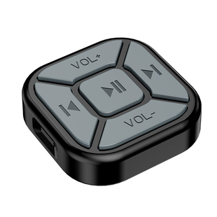 车载手机蓝牙切歌器按键切换音乐接听电话汽车摩托车多功能控制器