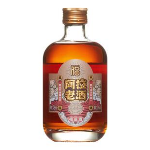 阿拉老酒 红福运青梅枸杞黄酒正宗浙江糯米酒375ml礼盒装聚餐酒席