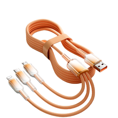 冰晶三合一快充充电线