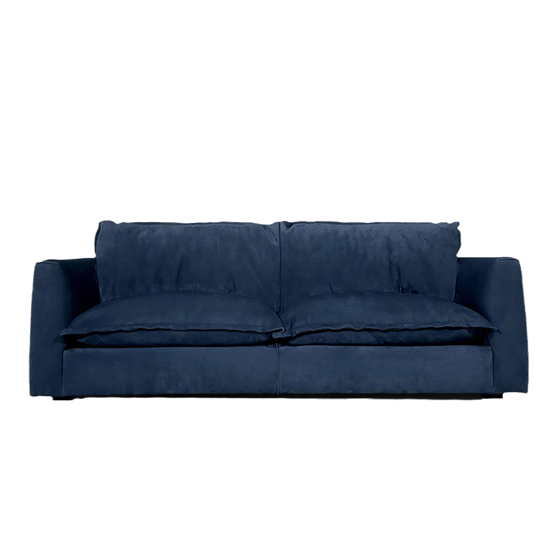 HEISHE Brest布雷斯特沙发客厅意式极简磨砂布艺直排大两双人位