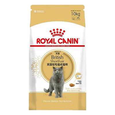 皇家英国短毛猫成猫粮BS34/10kg