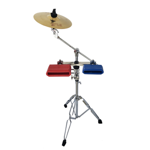 厂家直销打击乐器高低音 响筒木鱼 架子鼓配件乐队伴奏 塑料梆子