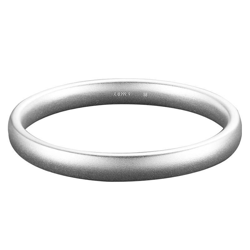 泥鳅背银手镯女款2026新款9999纯银实心款古法银镯子正品生日礼物