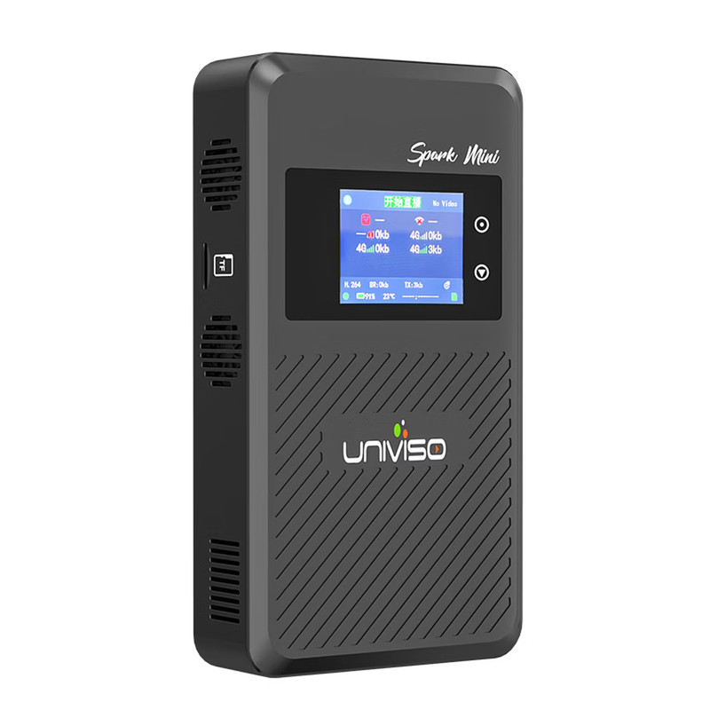 壹唯视spark mini 5G直播背包支持控制Pocket3/4多卡聚合推流编码