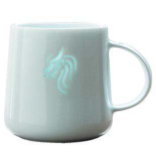景德镇生肖杯子玲珑瓷陶瓷水杯家用马克杯情侣创意咖啡杯礼物茶杯