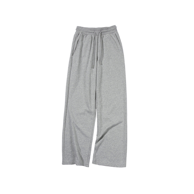 CountryMoment 垂顺不易皱宽松直筒休闲运动裤女春秋显瘦阔腿长裤