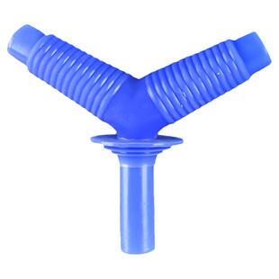 洗衣机地漏加长三通接头拖把池洗衣池下水管排水软管两用硅胶弯头