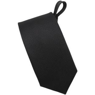 6CM男女免打同款韩版正装商务蓝色学生JK黑色休闲灰色拉链领带女