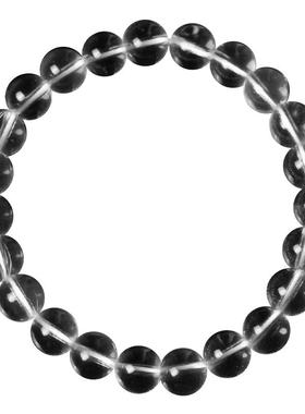 玥珑天玺天然白水晶手链情侣手串