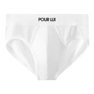 璞履 男士黑标长绒棉罗纹中腰三角内裤 性感运动 POUR LUI UDW135