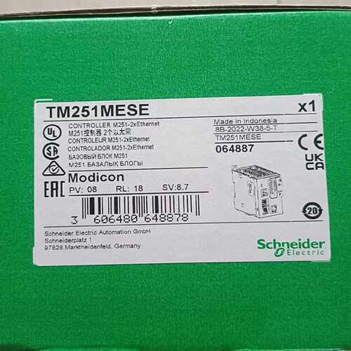 议价施耐德PLC可编程控制器TM251MESE/TM251MESC全新原装正品现货