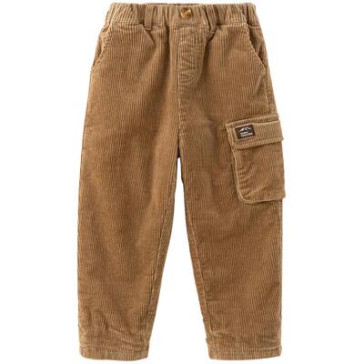 戴维贝拉男童灯芯绒裤子