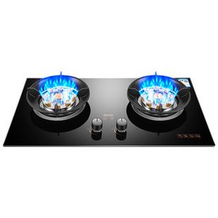 万宝燃气灶双灶家用猛火炉头灶具液化气煤气灶天然气以旧换新补贴