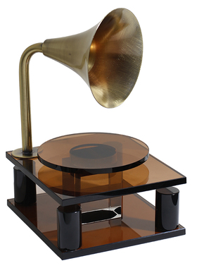 复古高级感留声机摆件样板间