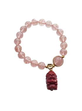 萌宠紫金开运清新简约风手链