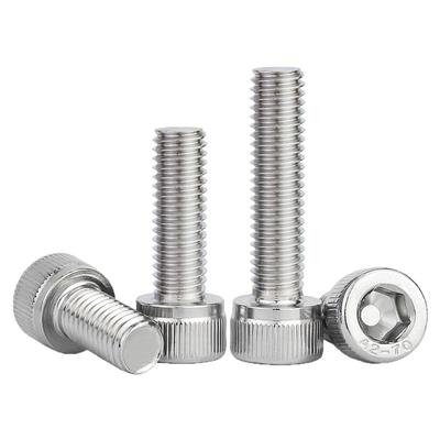 QD304不锈钢滚花内六角螺丝圆柱杯头螺栓内六方M1.4M1.6M2M2.5M24