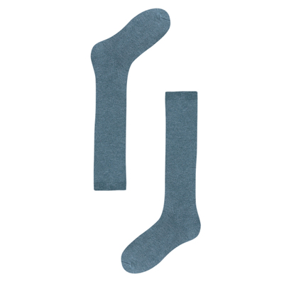 AR美利奴羊毛桑蚕丝小腿袜子女款春秋季厚保暖纯色显瘦秋冬长筒袜