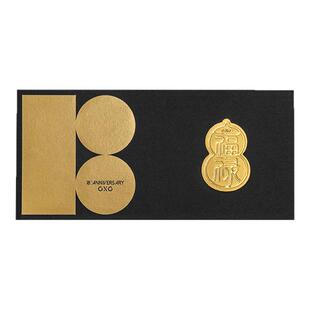 纪念金钞定制镀金银钞定做珍藏金箔订做企业周年庆乔迁开业伴手礼