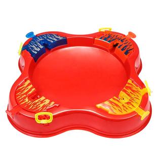 新款热销儿童对战合金拉线陀螺爆旋发光男孩便宜陀螺亲子互动玩具