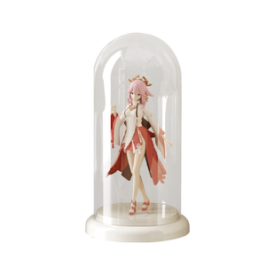 亚克力盲盒收纳展示架公仔手办模型透明防尘罩泡泡单个玛特展示盒