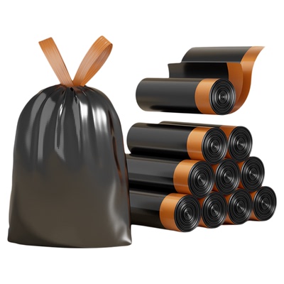 自动收口免撕垃圾袋加厚式厨房袋