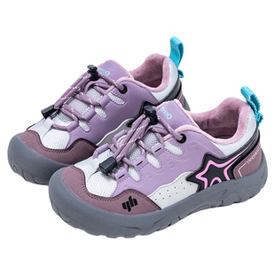 英氏童鞋休闲舒适棉鞋2025冬季中大童男女鞋子加绒加厚保暖运动鞋