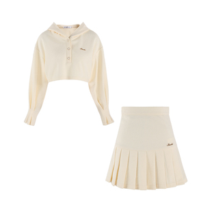 连帽减龄套头短款卫衣女爆款秋季2023新款小个子气质休闲短款上衣